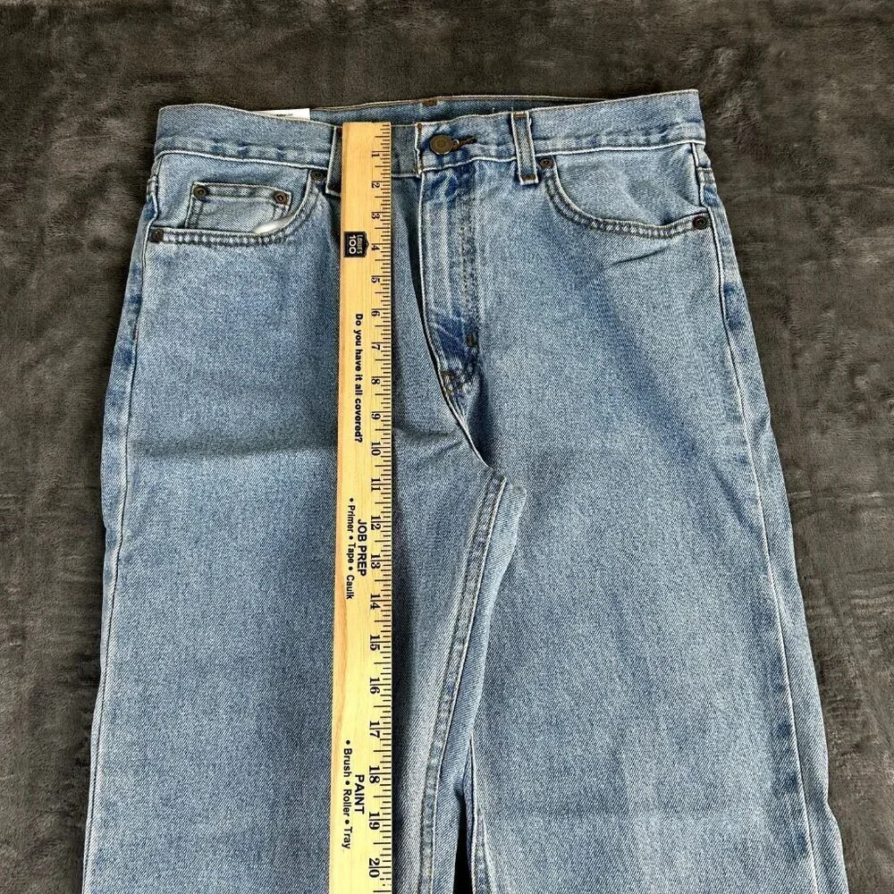 NWT George Men’s Regular Fit Straight Jeans Light Wash Size 31x30